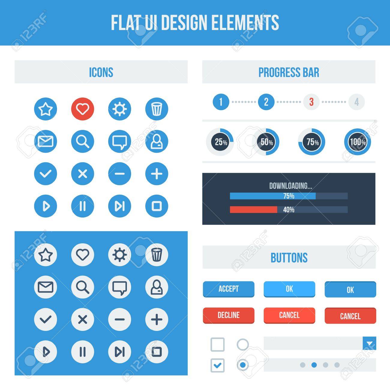 flat ui design