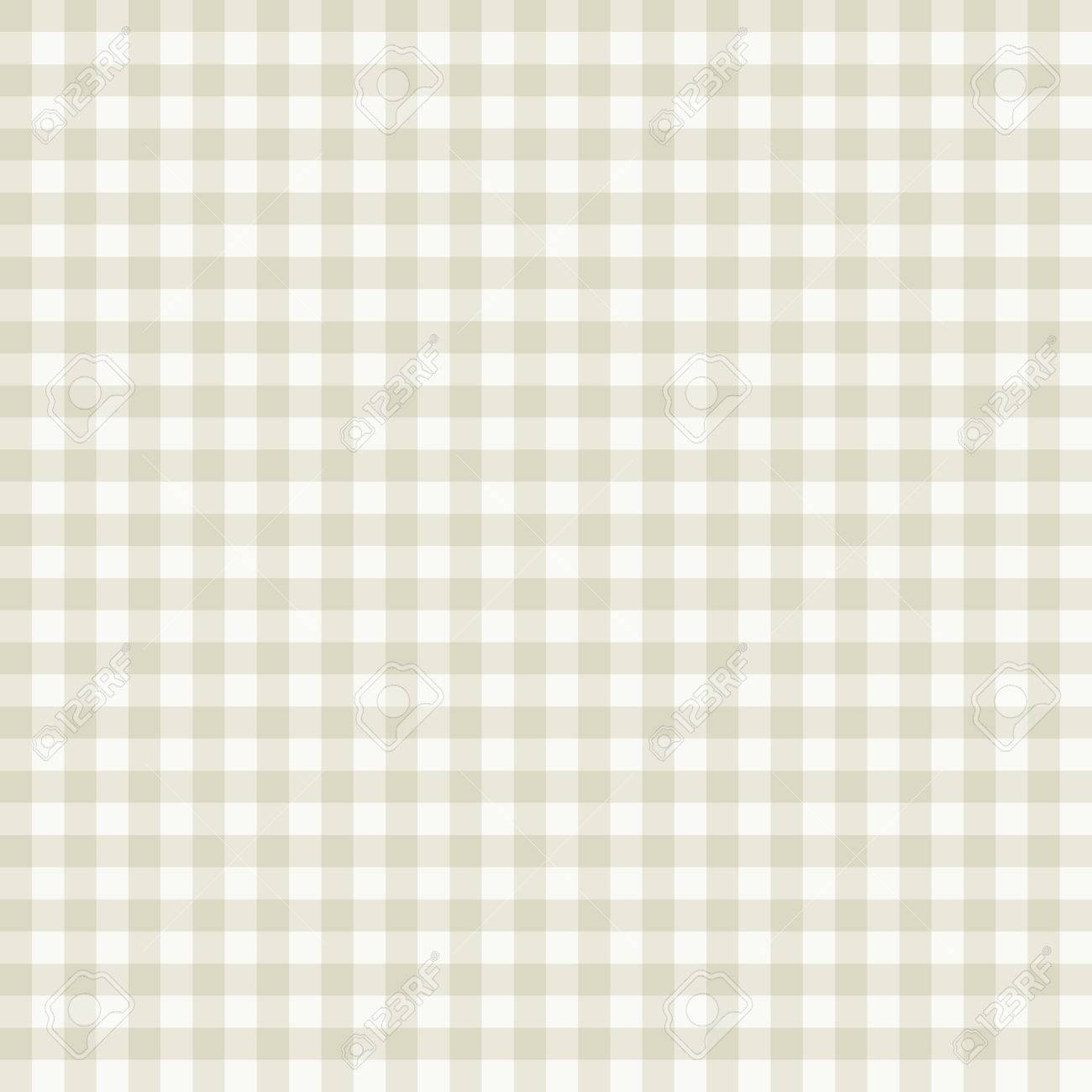 Motif Vichy Traditionnel De Couleur Beige Modele Vectoriel A Damiers Sans Soudure Abstrait Arriere Plan Geometrique Clip Art Libres De Droits Vecteurs Et Illustration Image