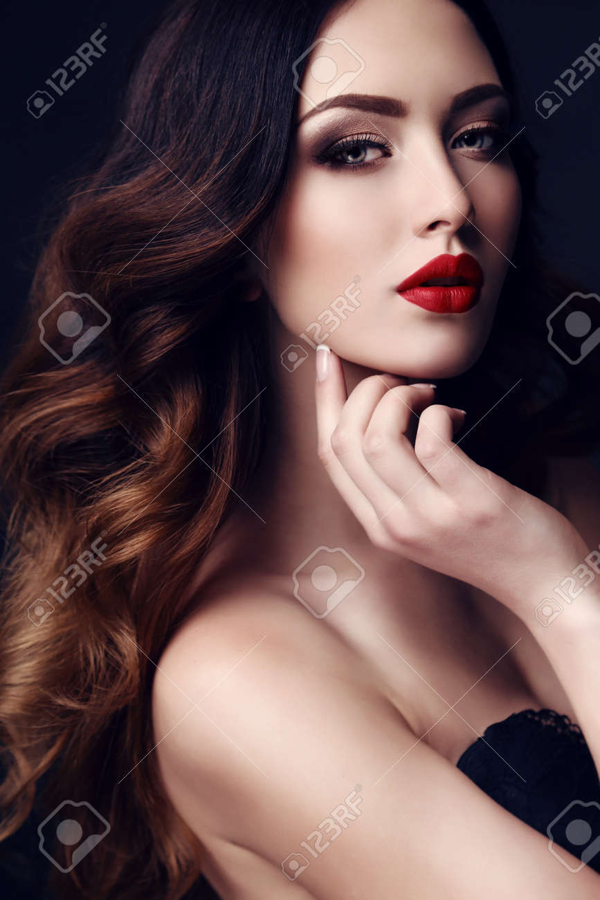 sexy makeup and hair Sexy makeup and hair