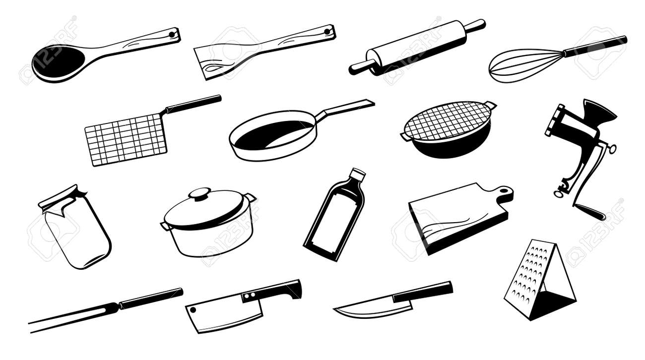 Kitchen Utensils Silhouette Vector Free set of silhouette kitchen utensil tool. royalty free cliparts Kitchen Utensils Silhouette Vector Free set of silhouette kitchen utensil tool. royalty free cliparts