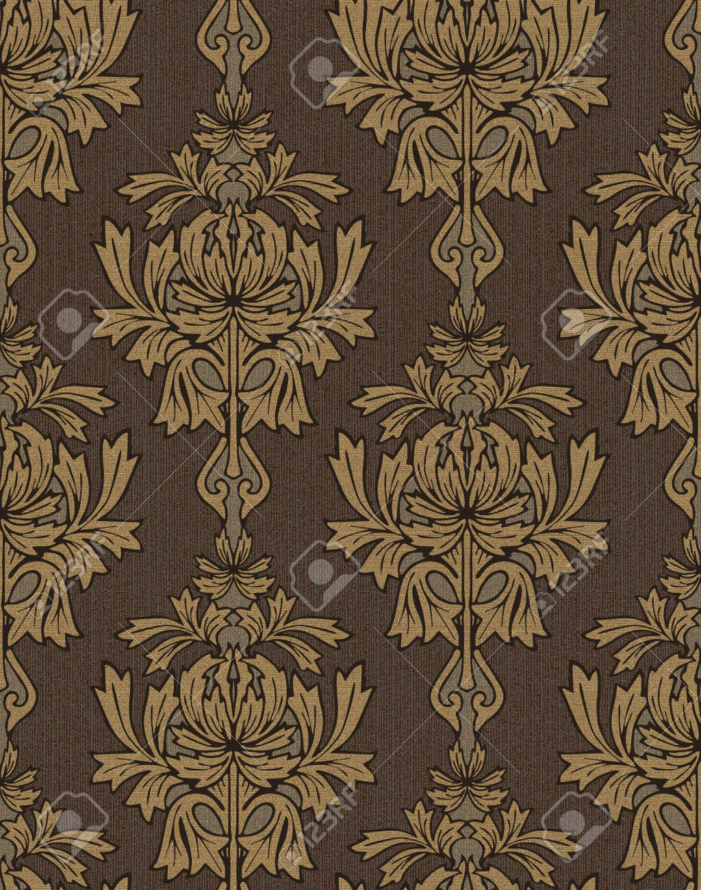 brown with gold damask background stock photo picture and royalty gold damask background