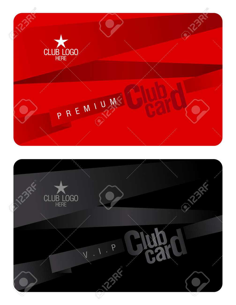 membership cards template