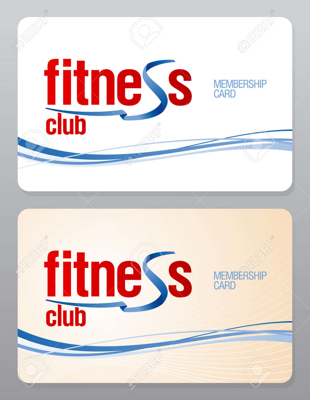 club membership card template