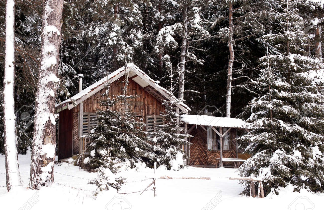 Resultado de imagen para cabaña en la nieve