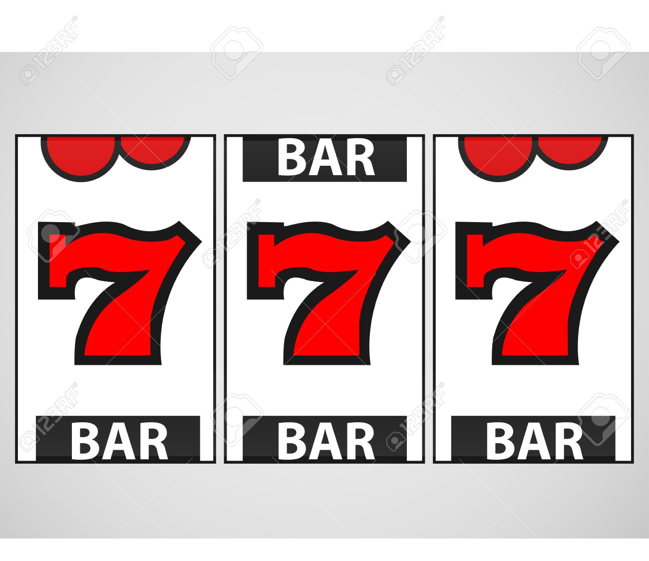 スロット マシンのベクトル図のイラスト素材 ベクタ Image