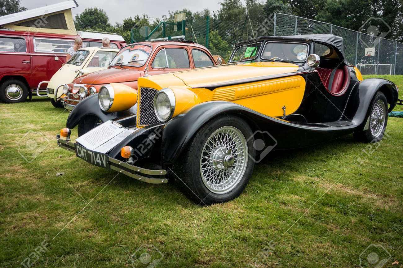 Appledore Kent Uk 20th July 2014 Vw Madison Kit Car In Yellow Stock Photo Picture And Royalty Free Image Image 39367480