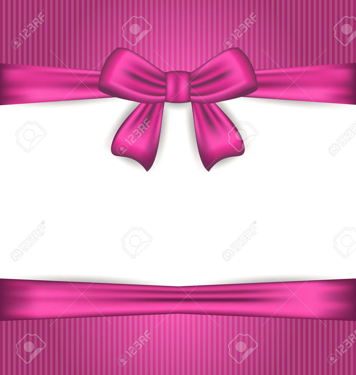 図エレガンス ピンク ラッピング リボン弓 ベクトルのイラスト素材 ベクタ Image