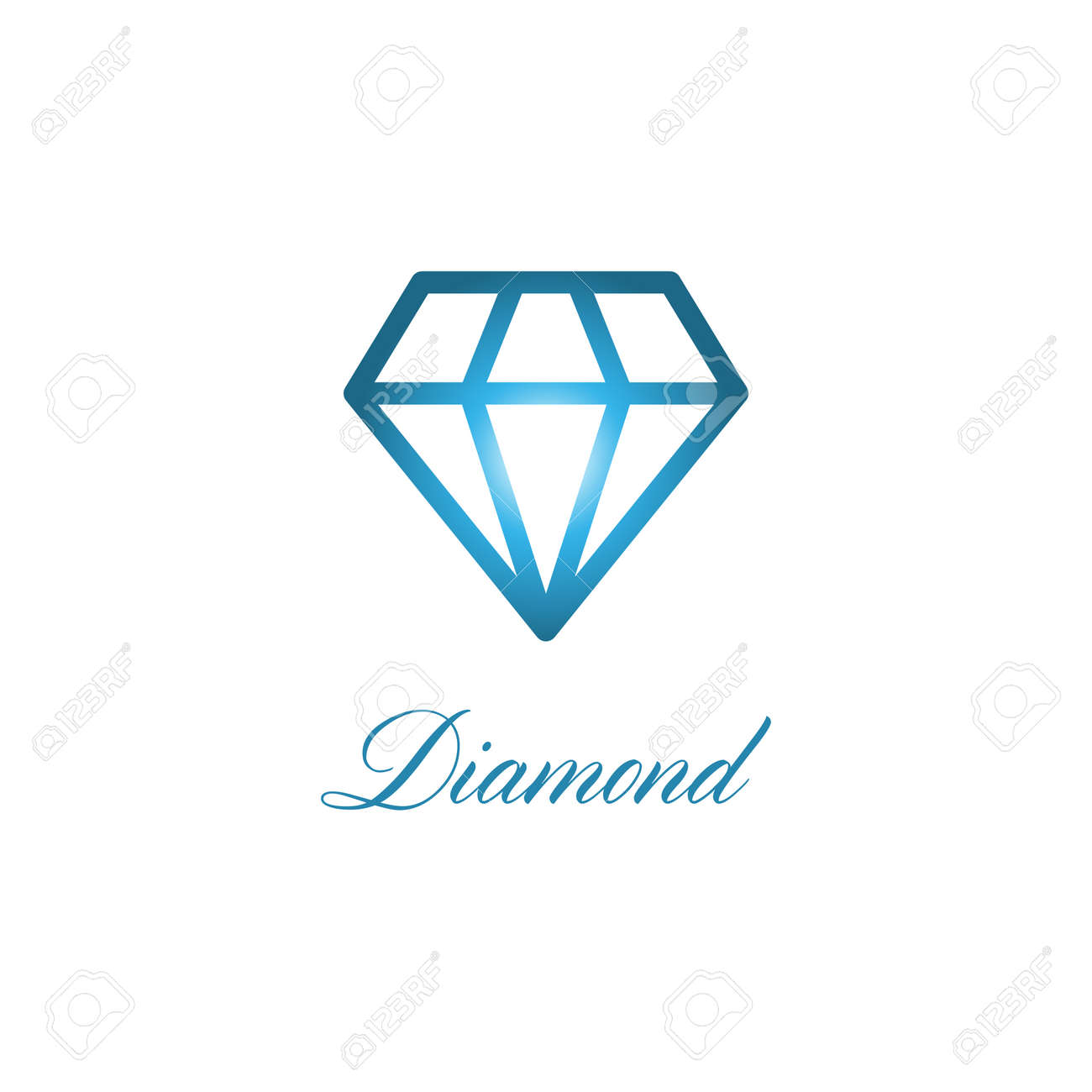 ファンボード 青⁄白 ダイアモンドロゴ サーフボード ソフト