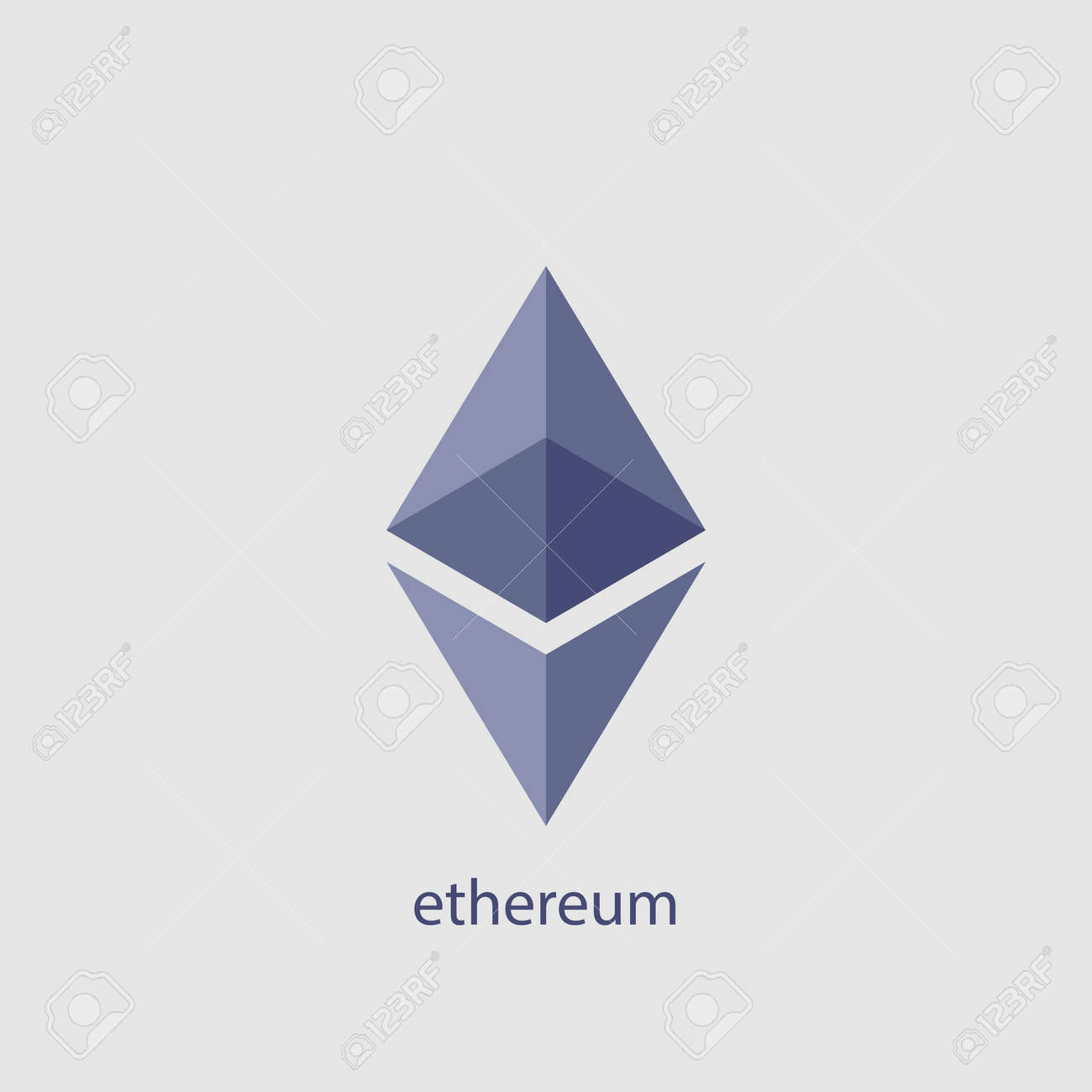 Ethereum Vector Icon. Ethereum Cryptocurrency. Crypto Currency Blockchain  Coin Ethereum Symbol Royalty Free SVG, Cliparts, Vectors, and Stock  Illustration. Image 108458801.