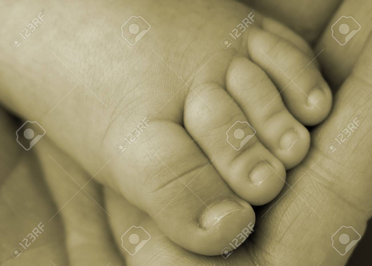 Les Orteils D Un Bebe 3 Mois Banque D Images Et Photos Libres De Droits Image