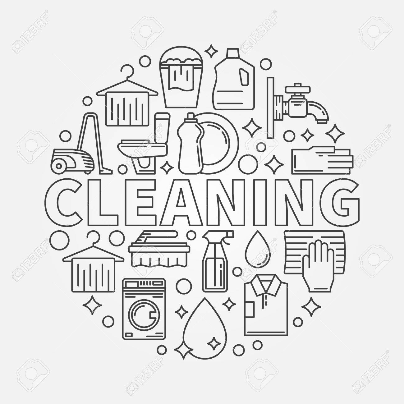 another word for cleaning service