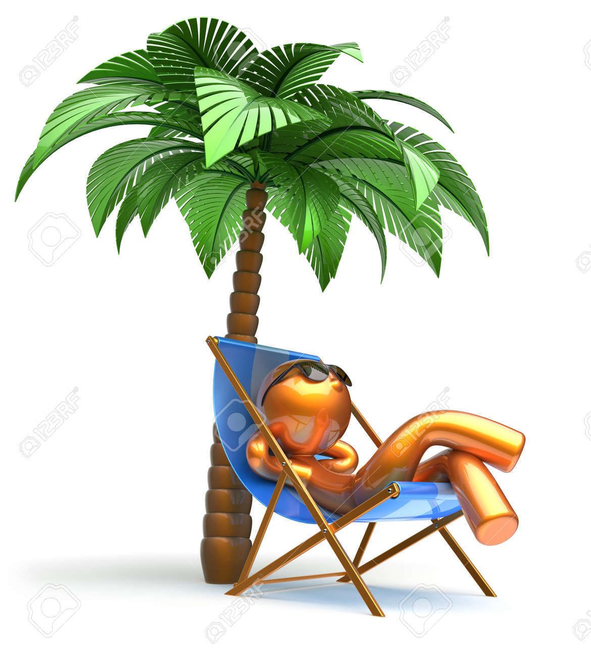 Liegestuhl Am Strand Clipart sdatec.com