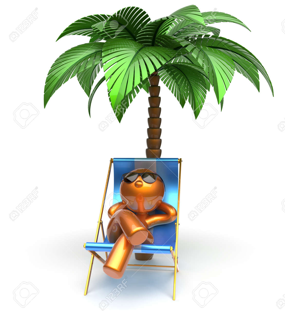 Liegestuhl Am Strand Clipart sdatec.com