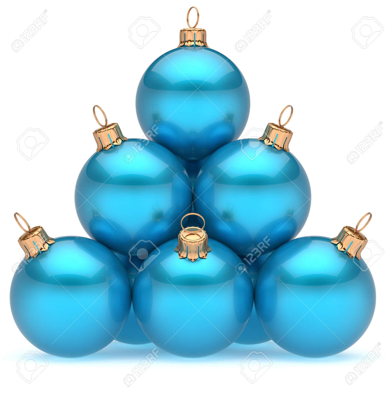 pyramid christmas ornament
