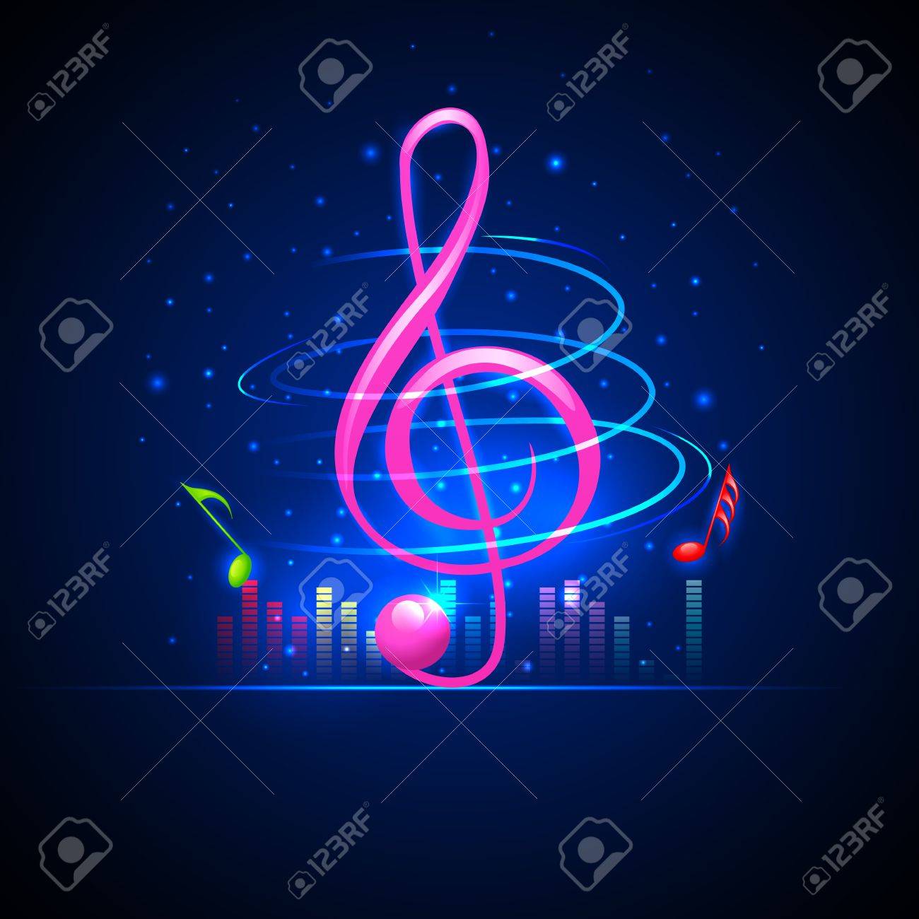 簡単に音楽ノートと抽象化のための音楽的背景のベクター グラフィックを編集するには のイラスト素材 ベクタ Image 簡単に音楽ノートと抽象化のための音楽的背景のベクター グラフィックを編集するには のイラスト素材 ベクタ Image
