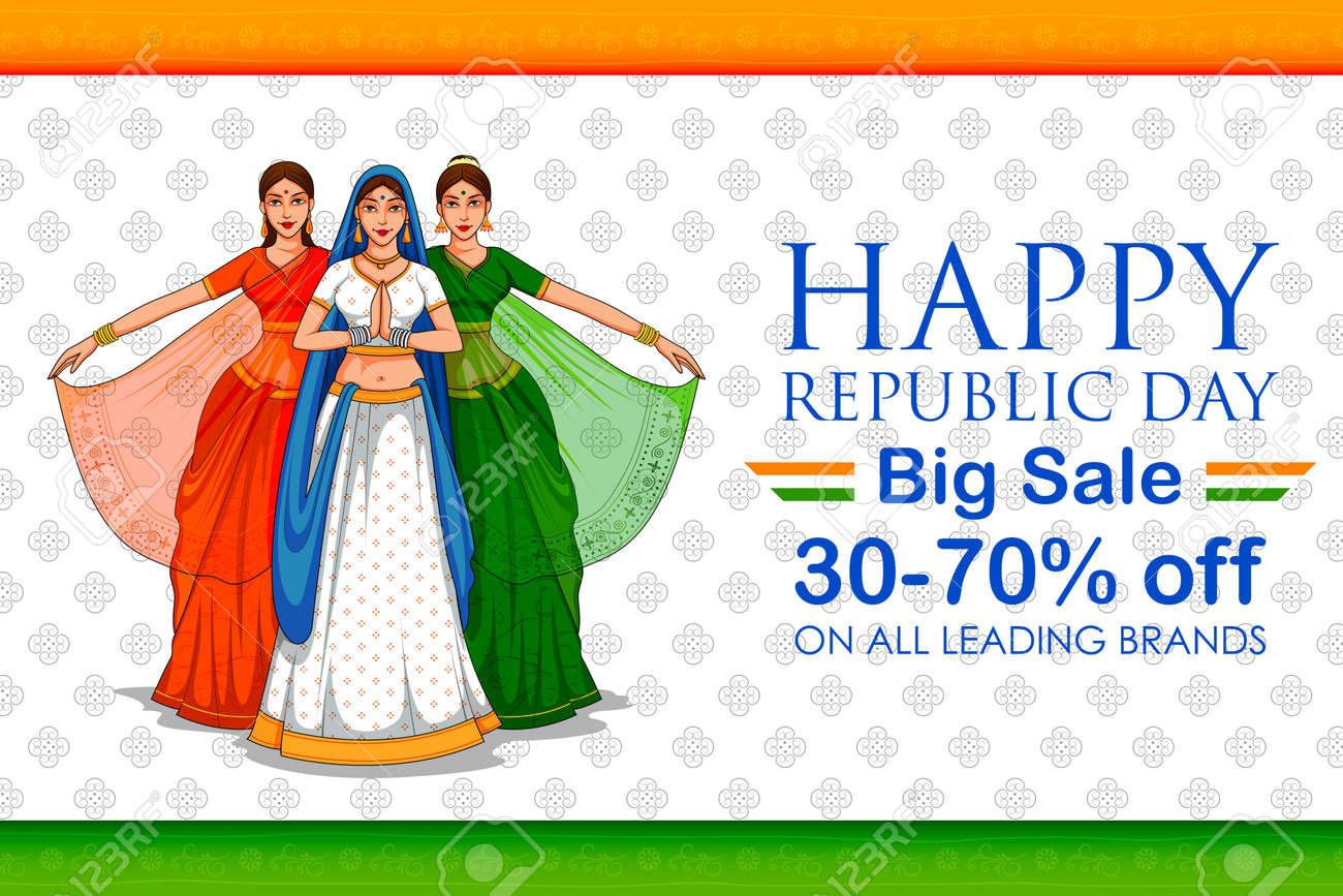 republic day saree