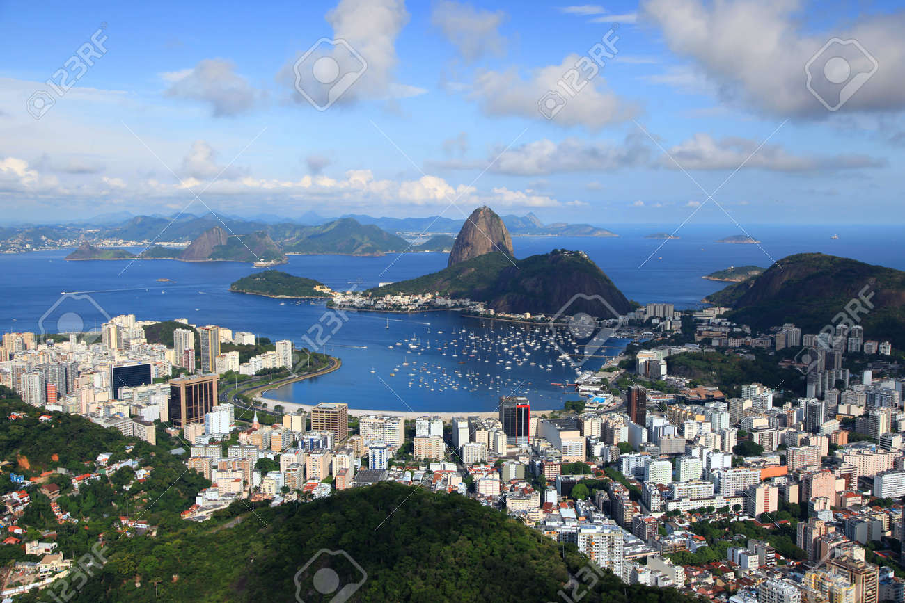 Scenic landscape of Rio De Janeiro city - 36876640 Scenic landscape of Rio De Janeiro city - 36876640