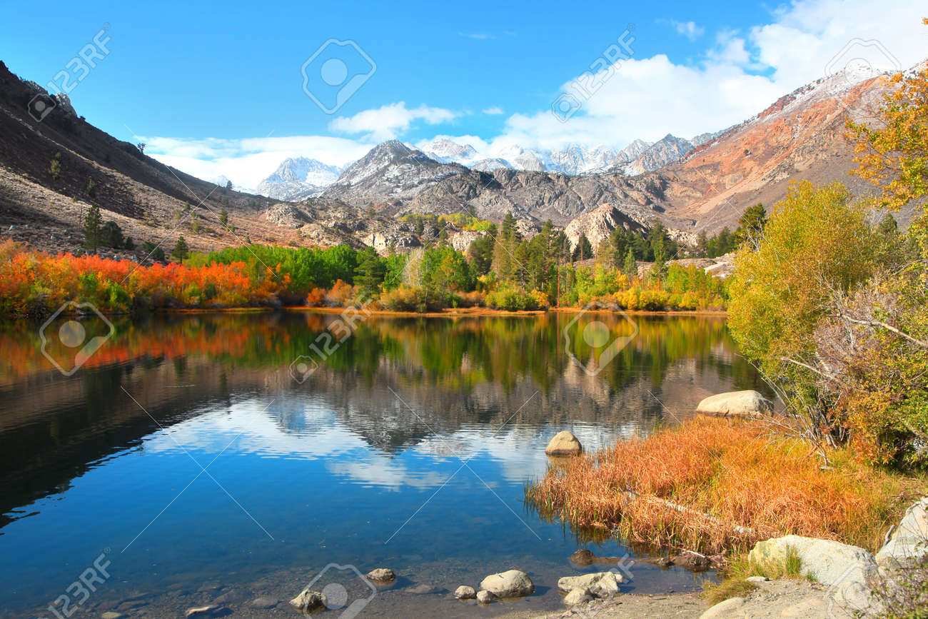 Fall colors near Sabrina lake ,Bishop California - 70400268 Fall colors near Sabrina lake ,Bishop California - 70400268