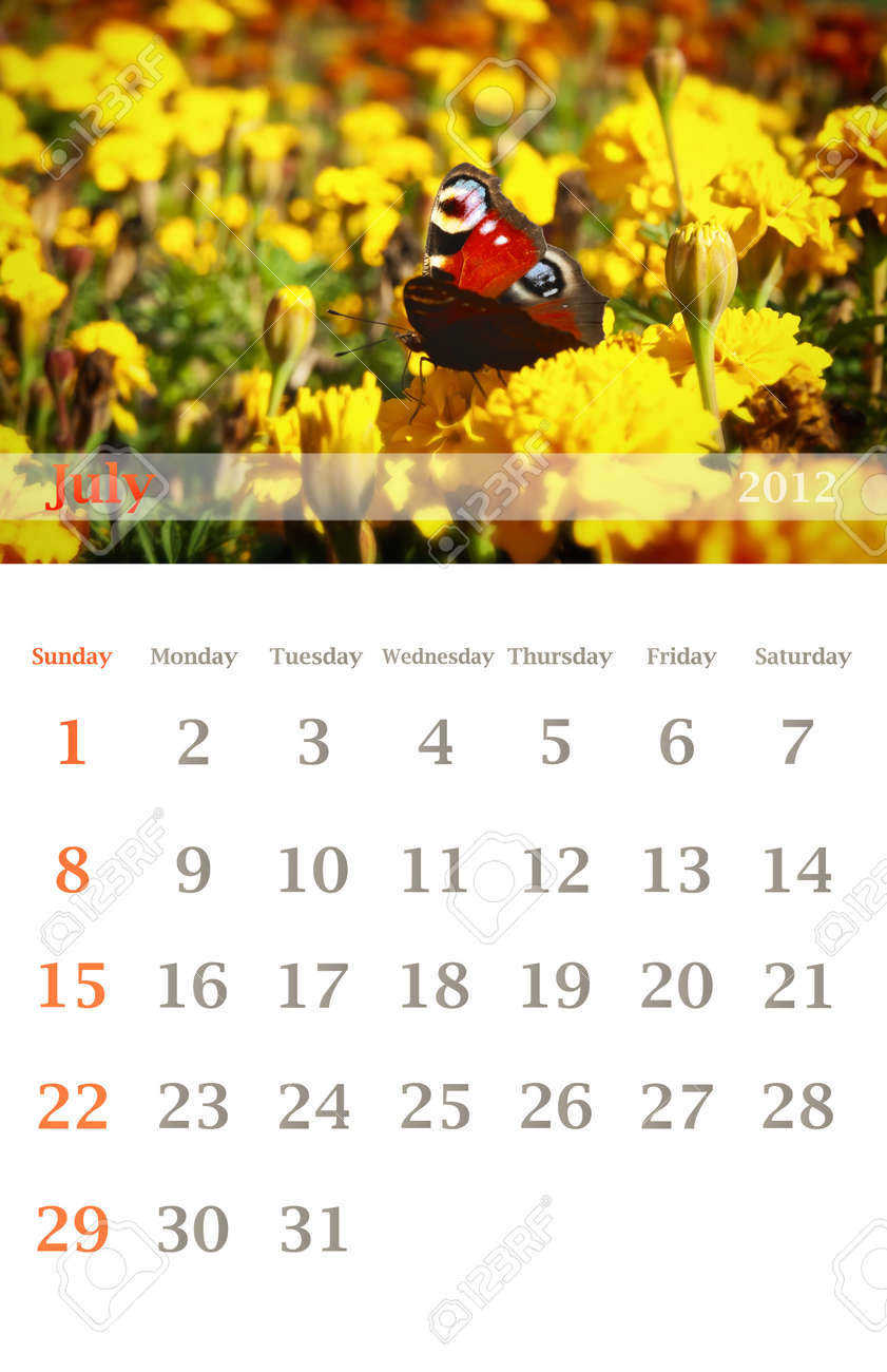page of 2012 july