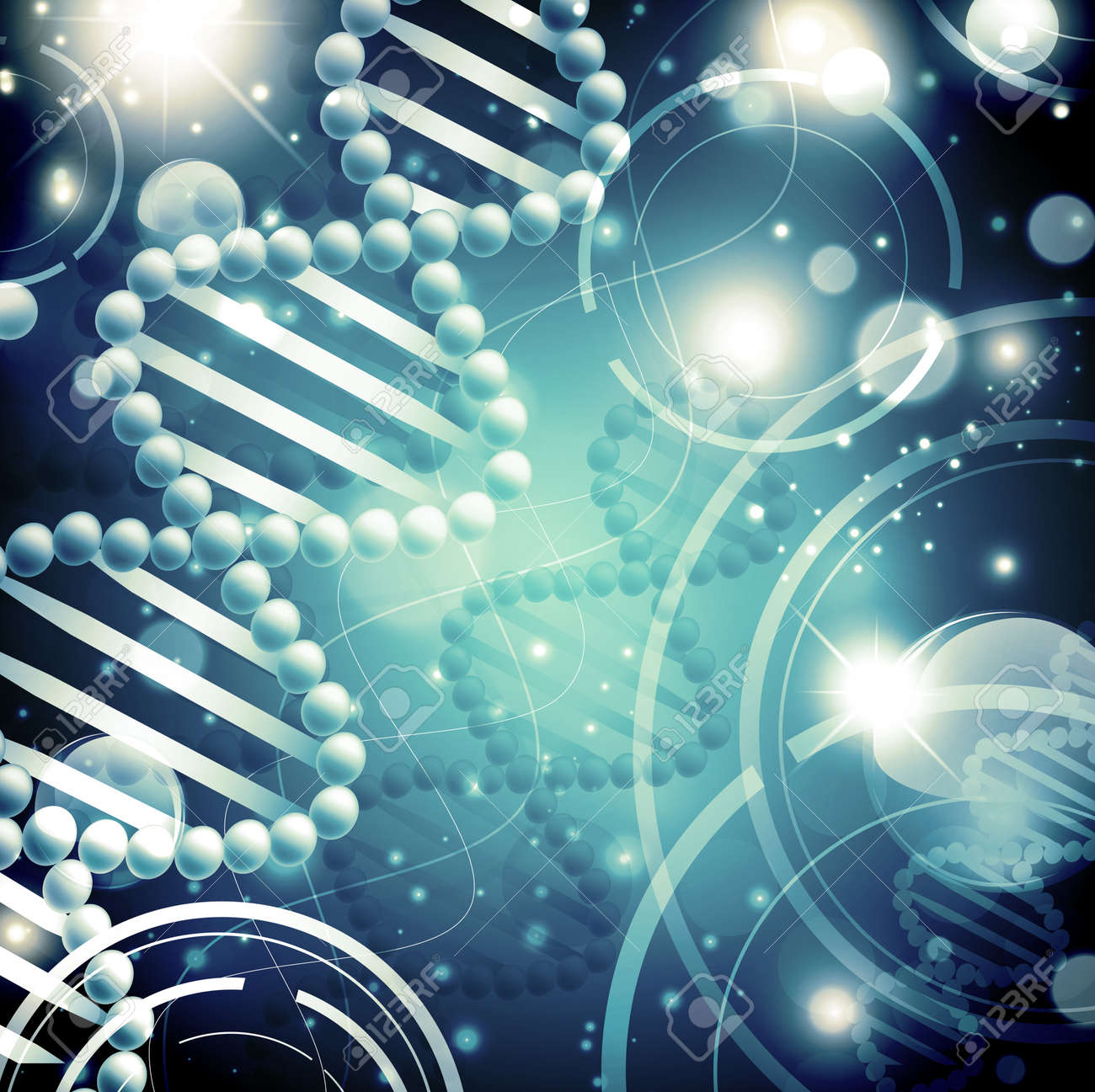 abstract science background with