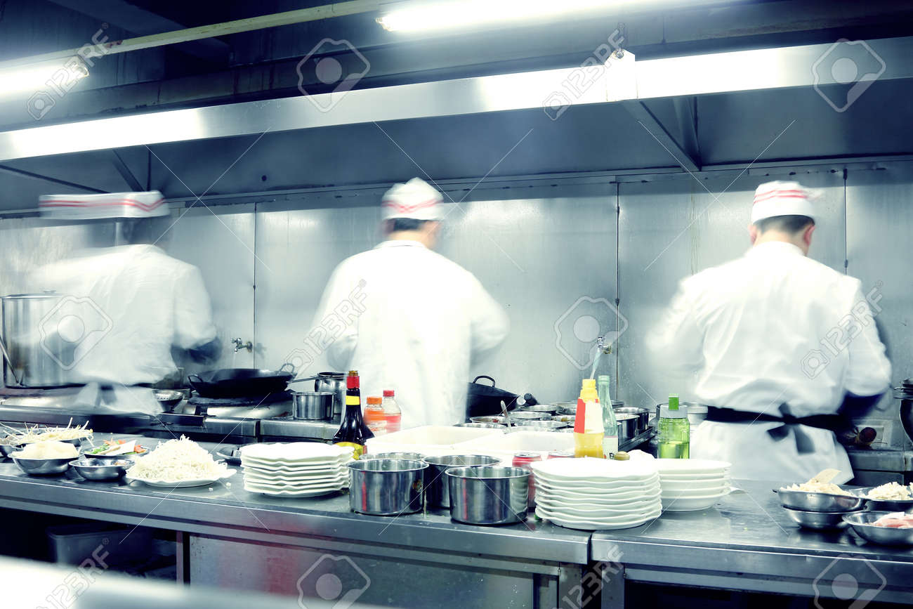 Restaurant Kitchen Chefs motion chefs of a restaurant kitchen stock photo, picture and Restaurant Kitchen Chefs motion chefs of a restaurant kitchen stock photo, picture and