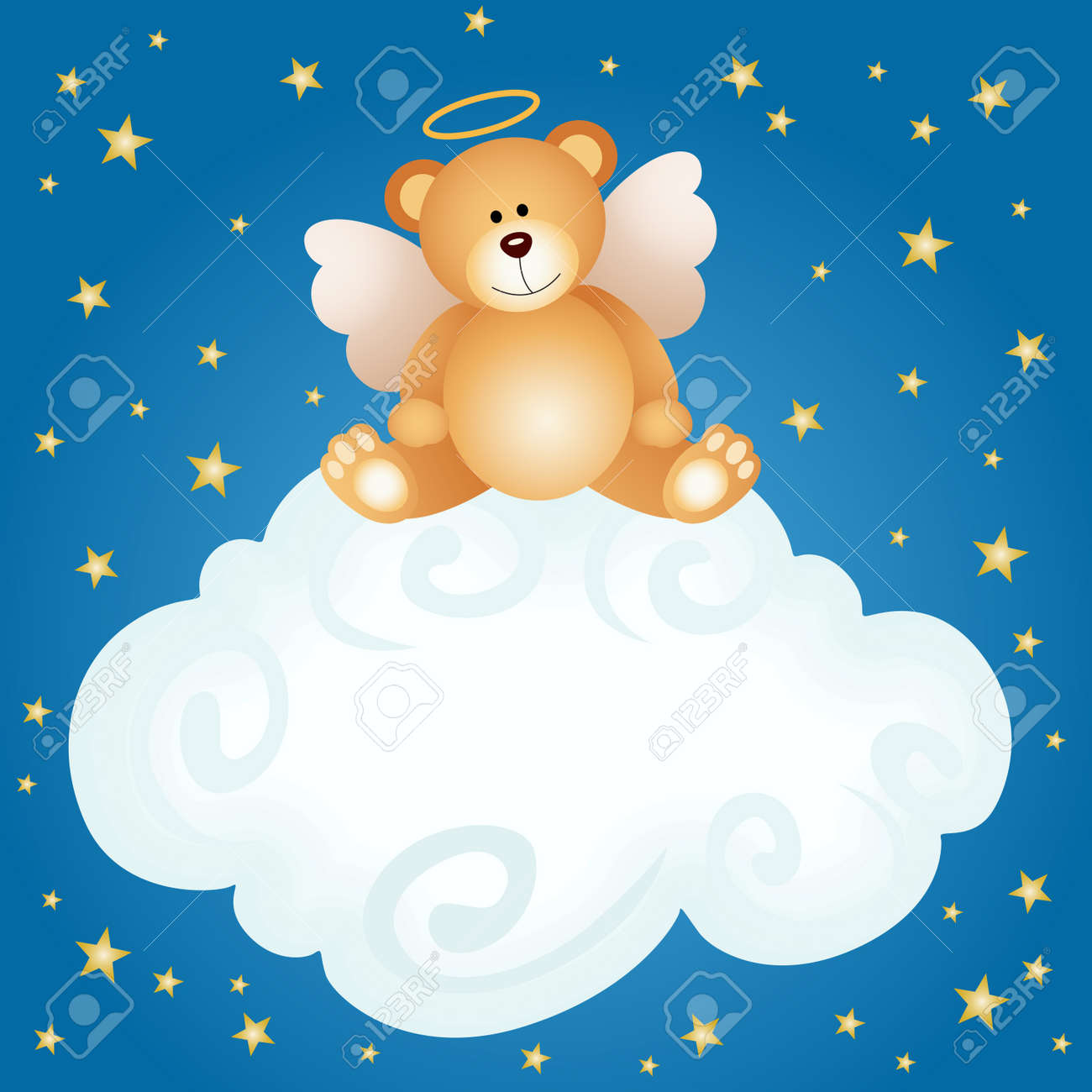 angel teddy bear