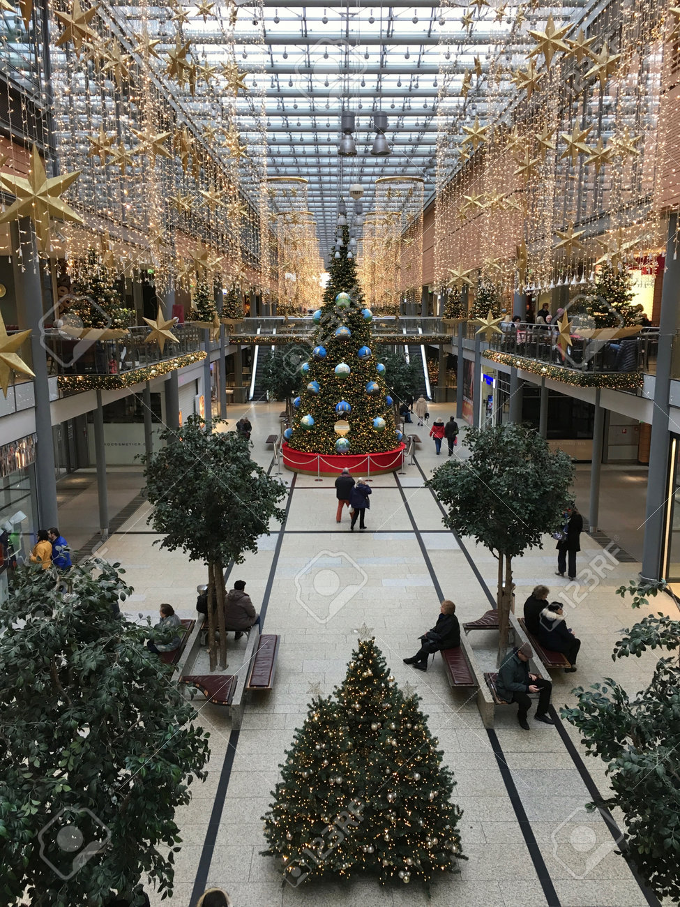 Berlin Germany December 2nd 2018 Potsdamer Platz Arkaden