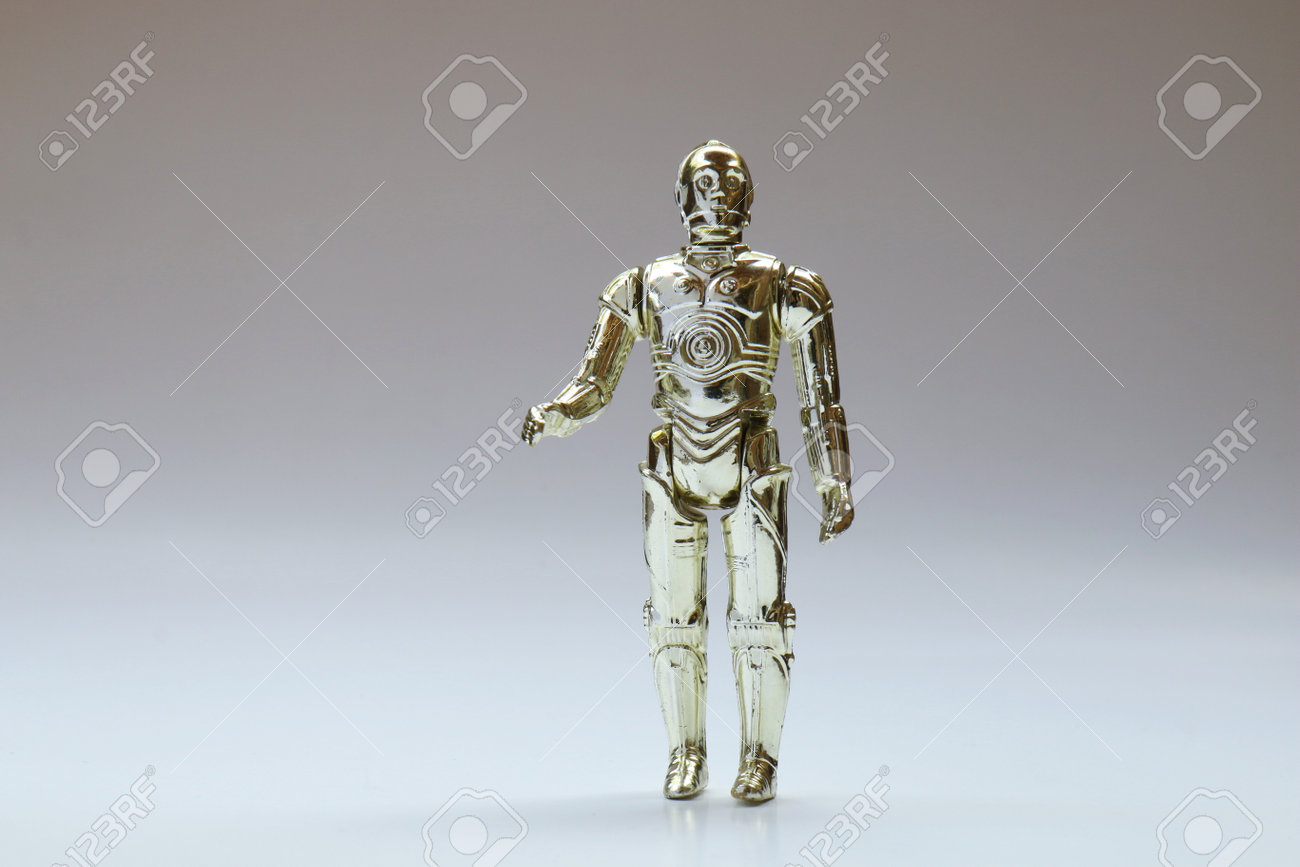vintage c3po action figure