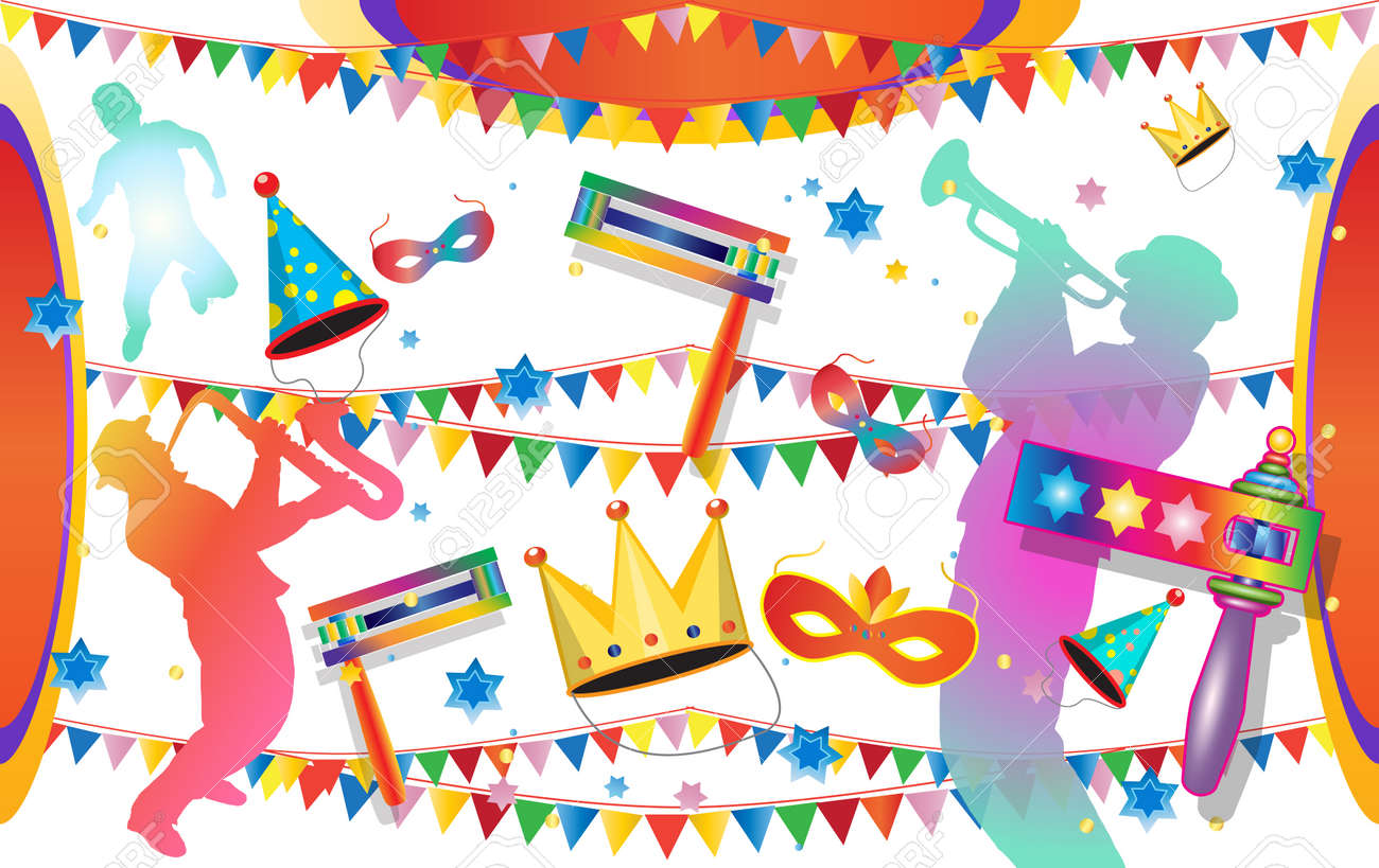 happy purim funny invitation banner flyer purim jewish holiday purim flyers