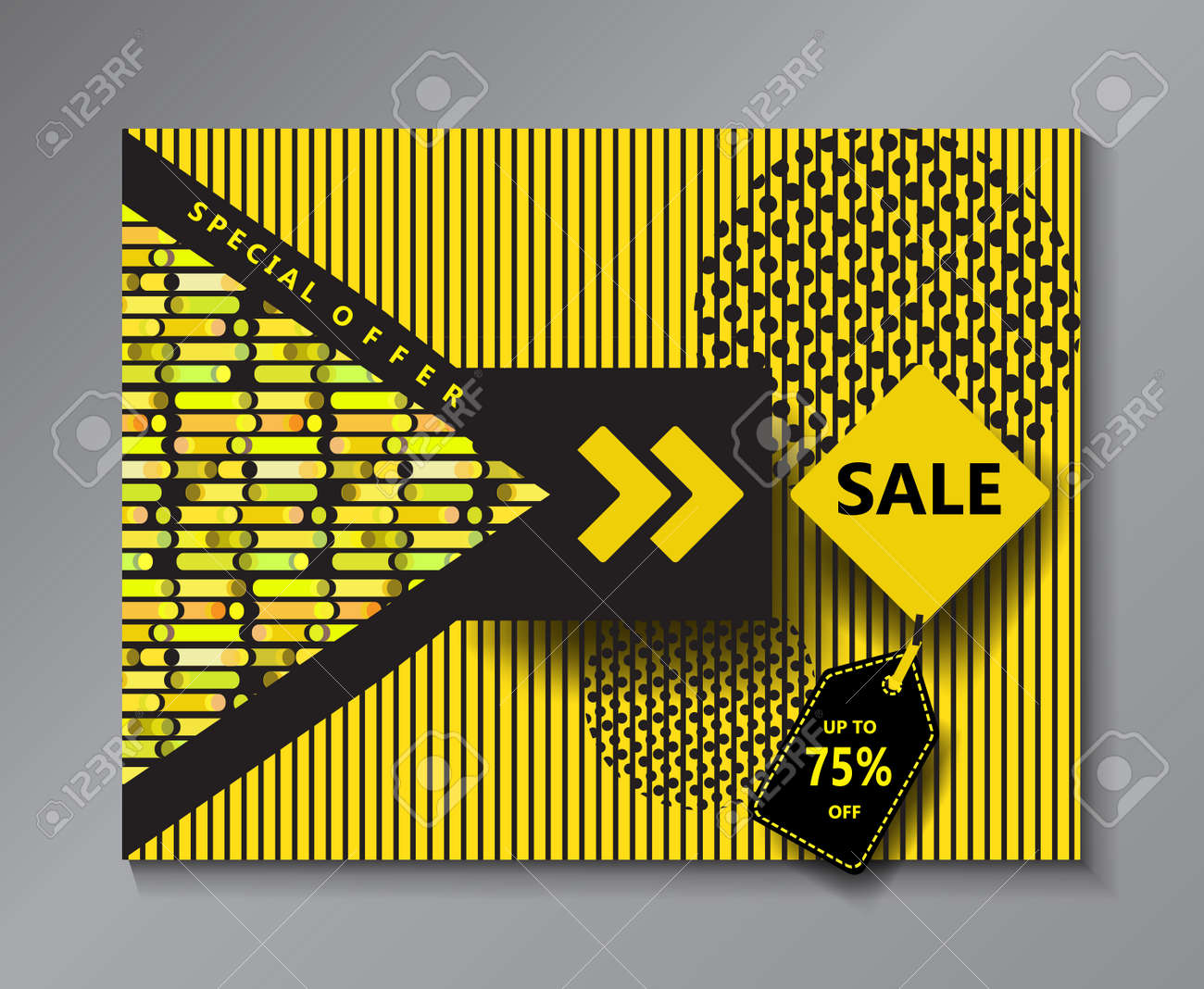 sale banner price tag