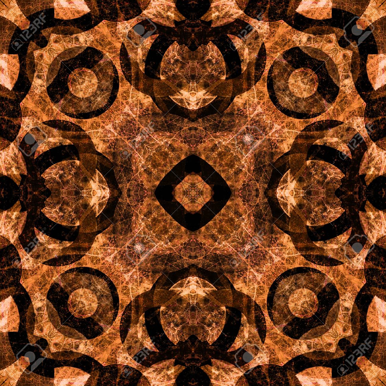 Kunst Ostlichen Nationalen Traditionellen Muster In Rot Und Brauntonen Lizenzfreie Fotos Bilder Und Stock Fotografie Image 21163107