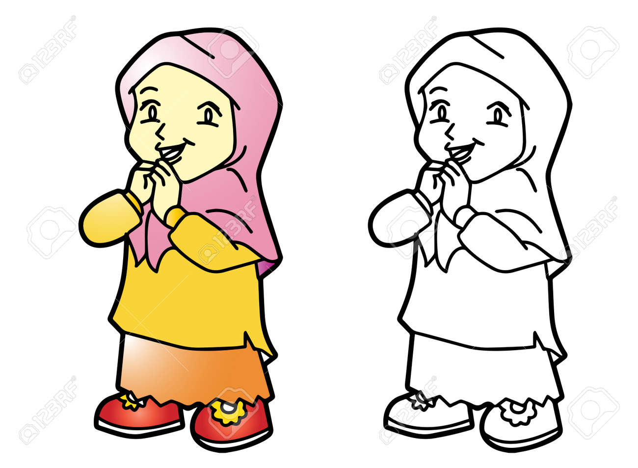 660 Collections Coloring Pages Muslim  Best Free