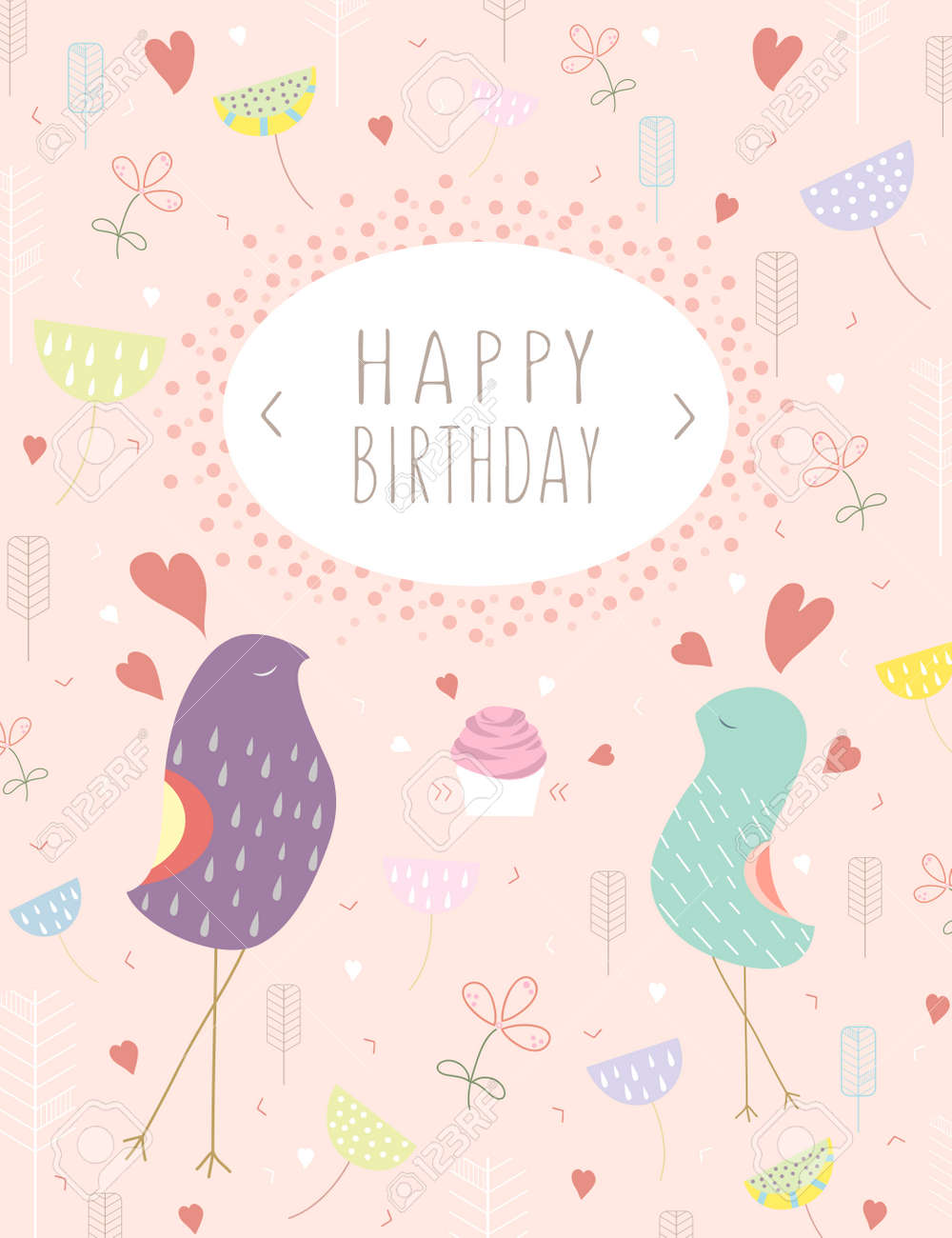 happy birthday template card