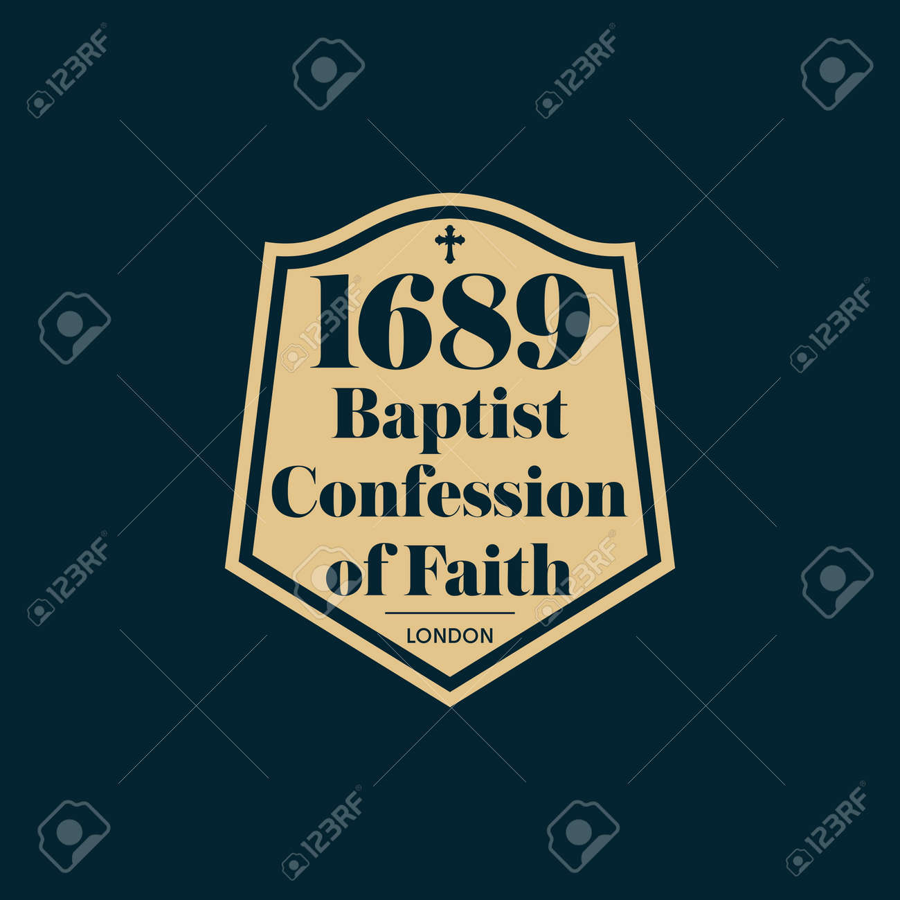 Reformed christian art. The 1689 Baptist Confession of Faith. - 166913168 Reformed christian art. The 1689 Baptist Confession of Faith. - 166913168