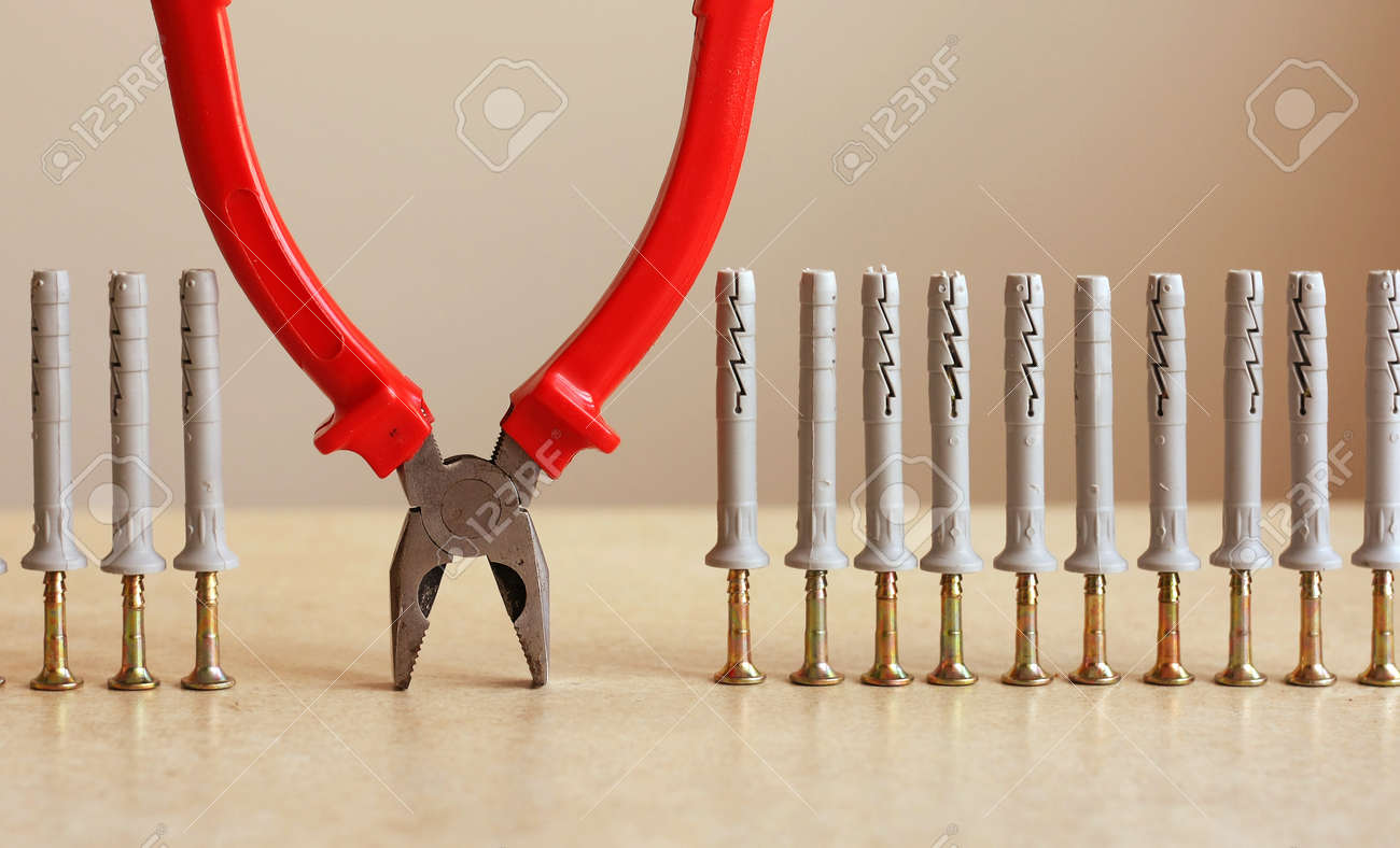pliers with dowels stock