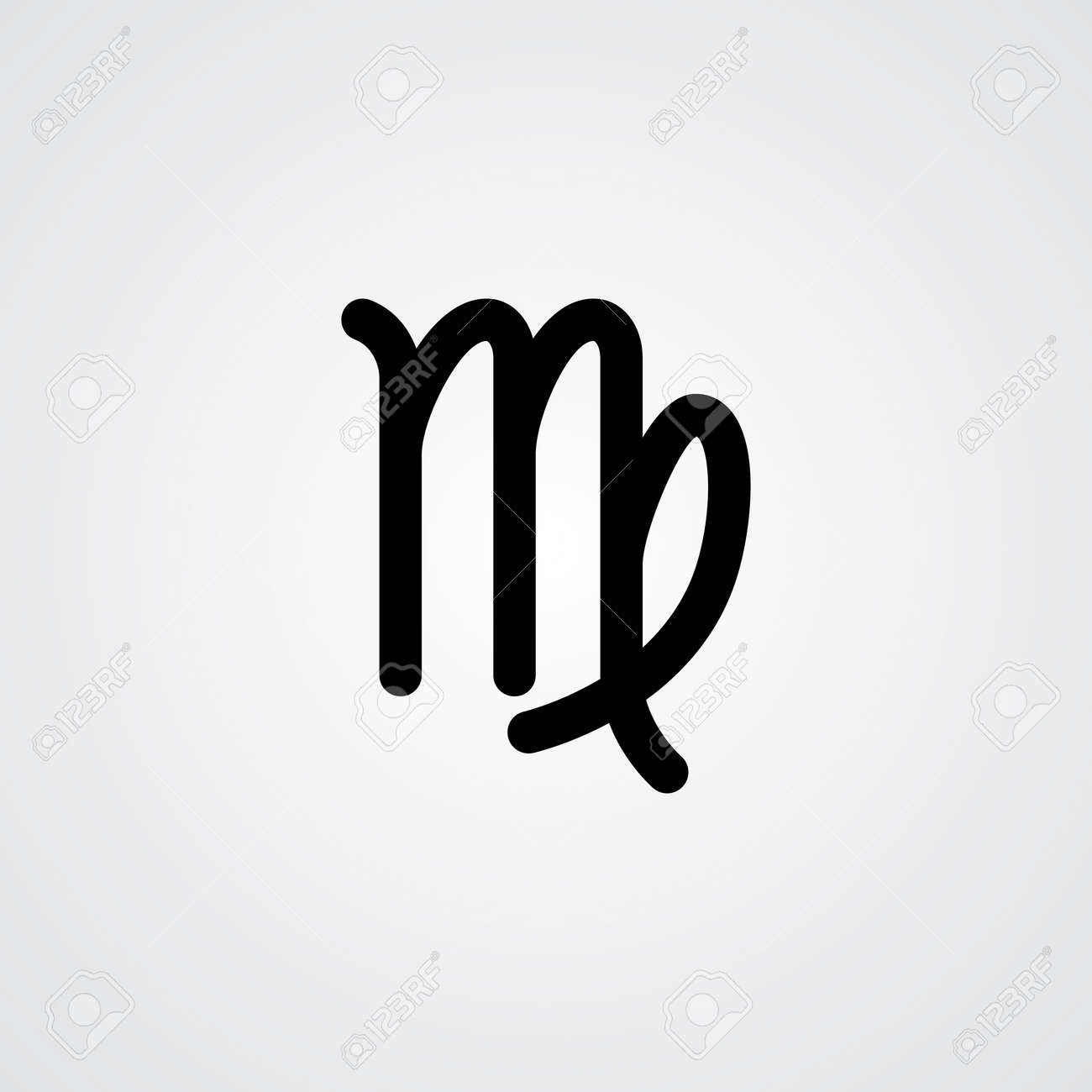 Virgo Zodiac Sign Stock Photos and Images