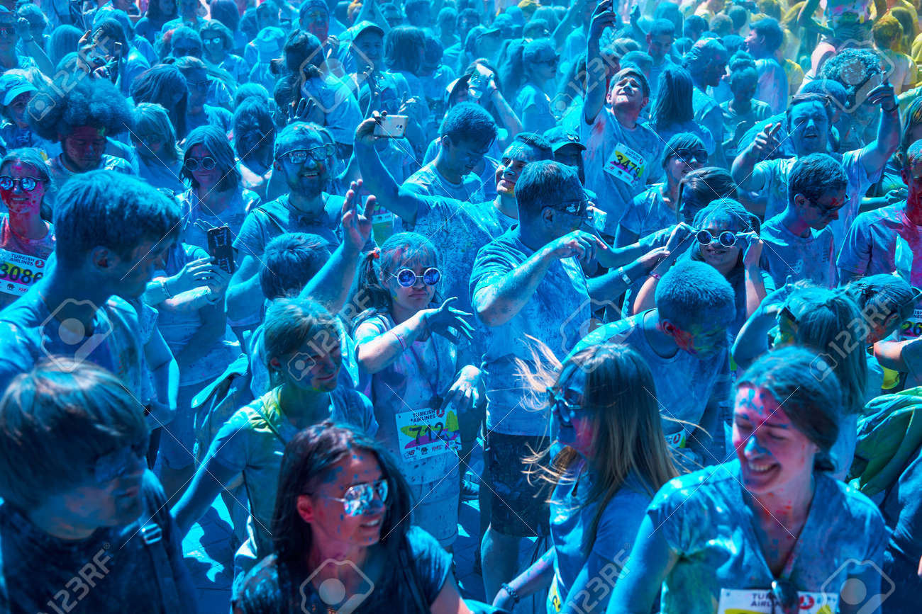 ukraine kiev june 10 2018 was the fifth anniversary kyiv color