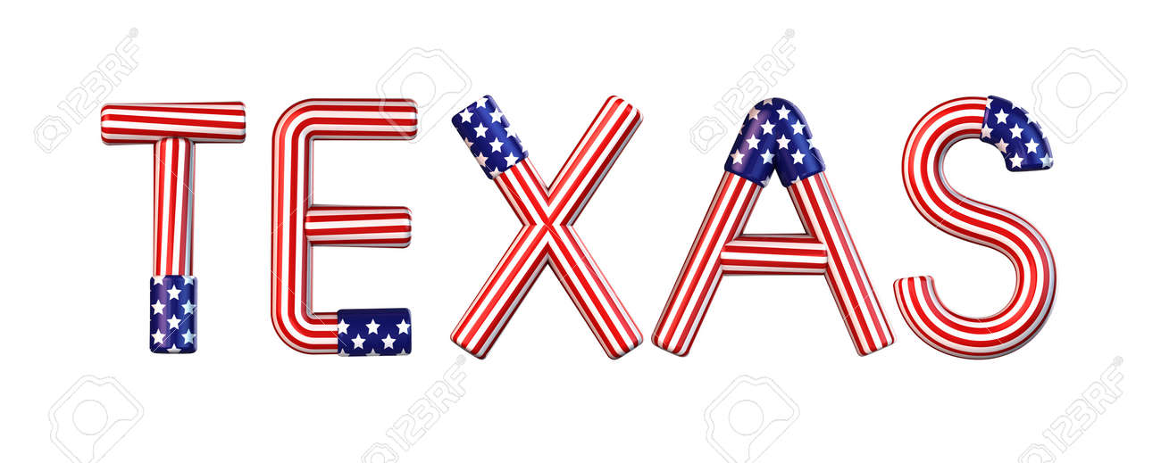 texas american flag word isolated stock photo picture and royalty american flag word art