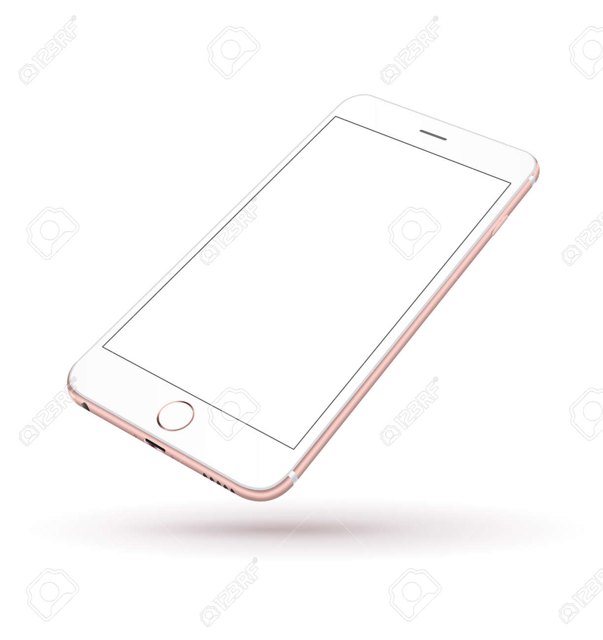 Nouvelle Maquette De Style Iphon Smartphone De Telephone Mobile