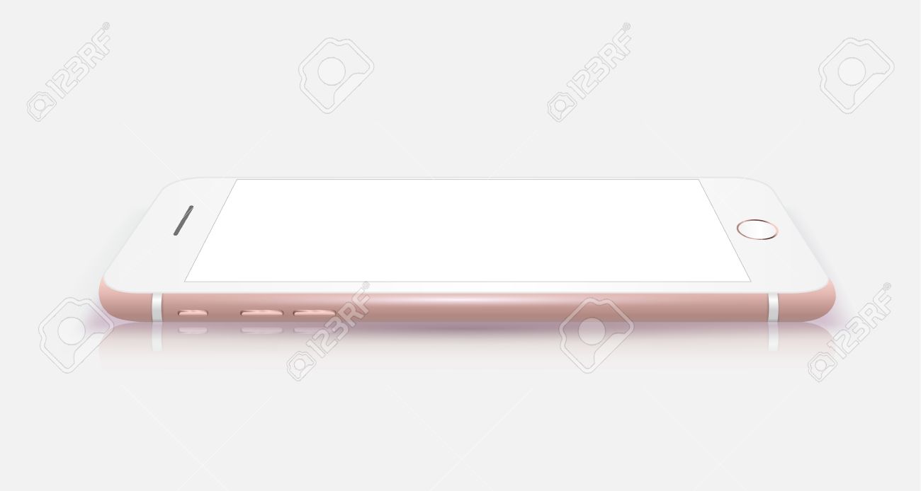 Nouvelle Maquette De Style Iphon Smartphone De Telephone Mobile