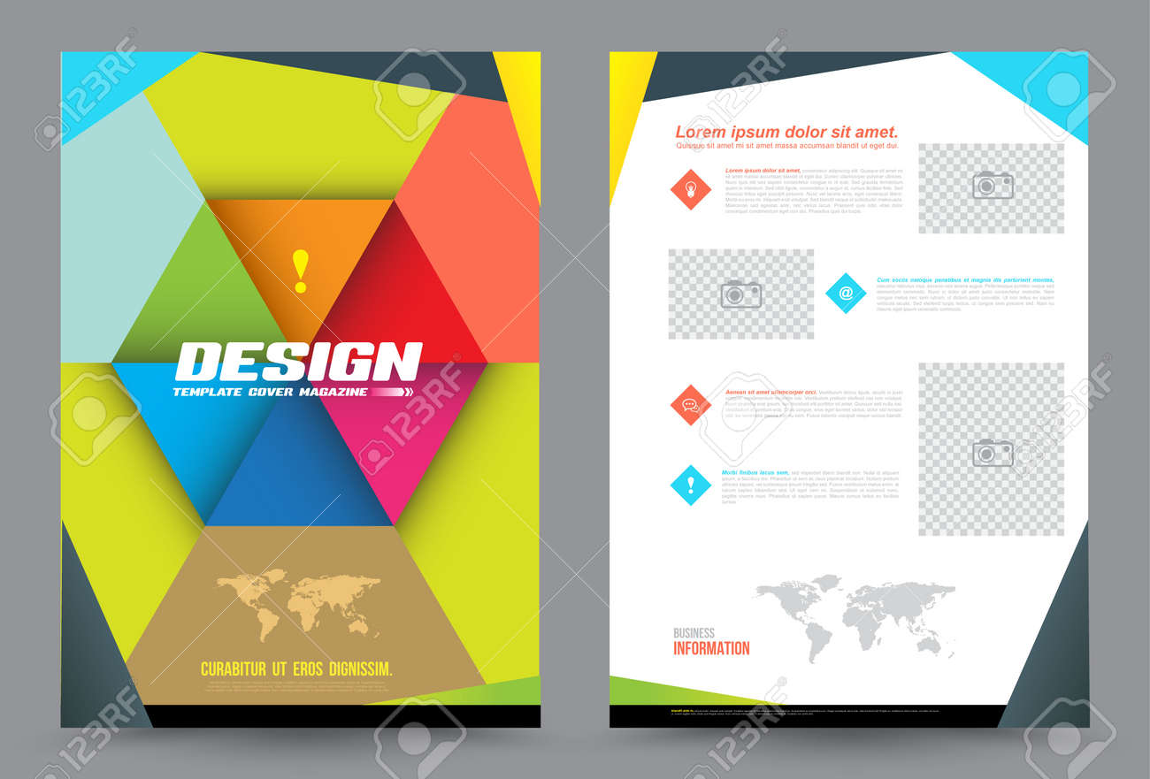 cover annual report leaflet brochure flyer template a4 size design design report templates
