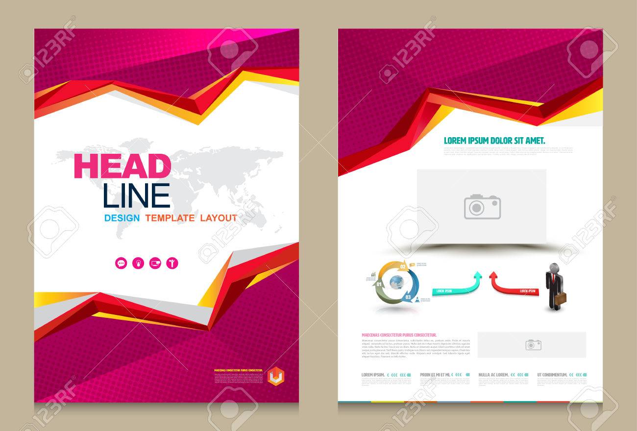 cover annual report leaflet brochure flyer template a4 size design layout design templates
