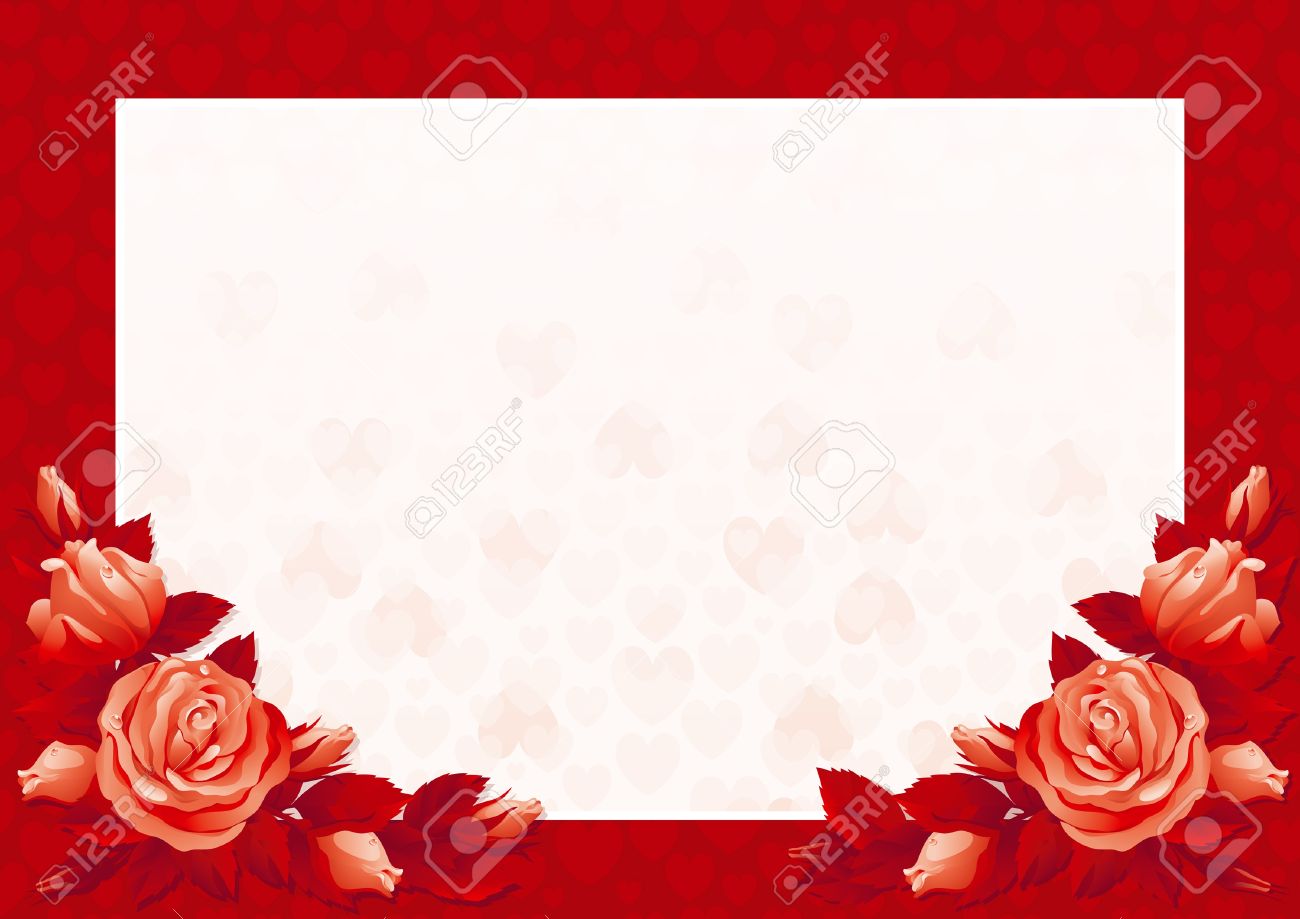 valentines card background