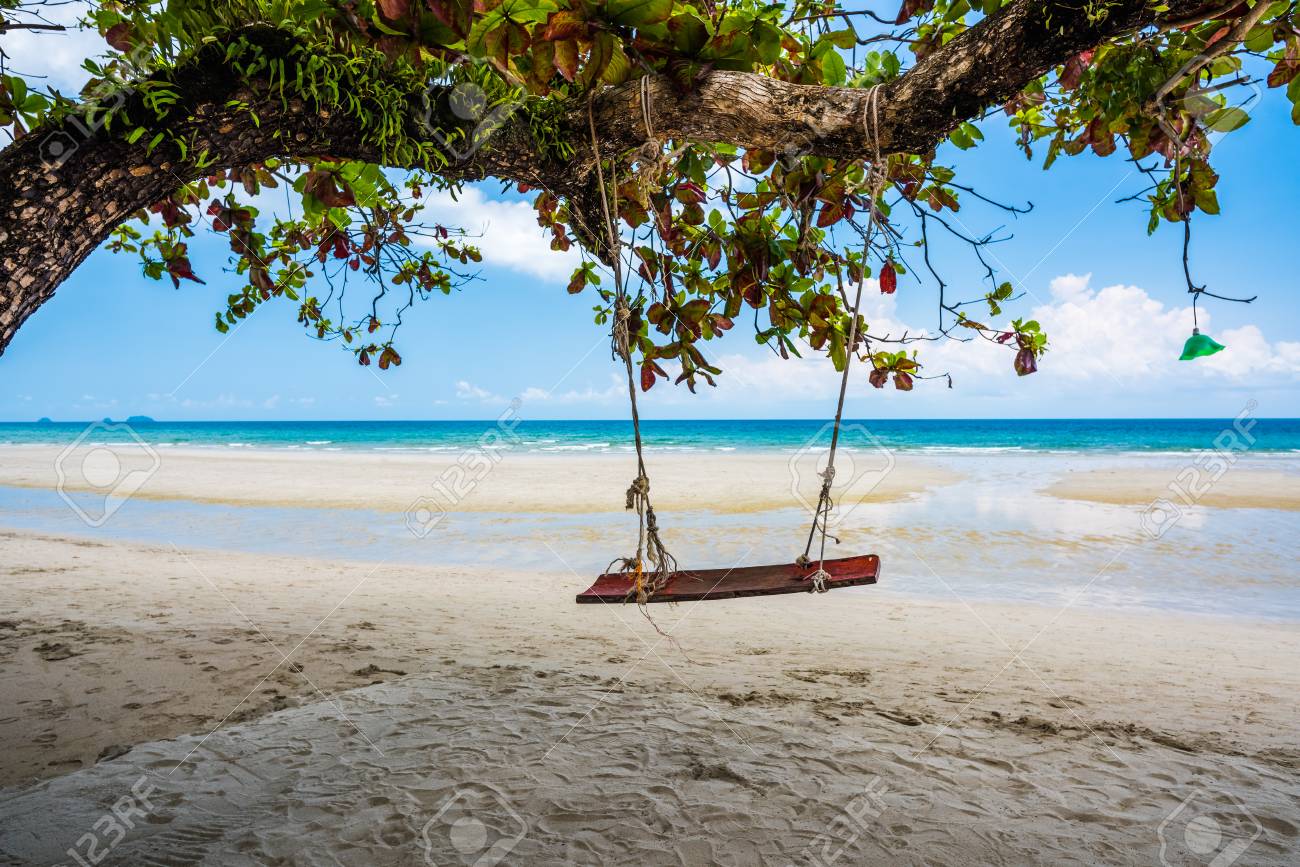 beach swing chair