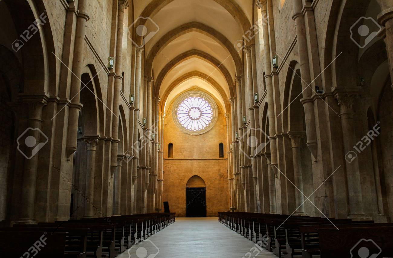 ancient abbey dating from the twelfth century where lived Thomas Aquinas - 44157815 ancient abbey dating from the twelfth century where lived Thomas Aquinas - 44157815
