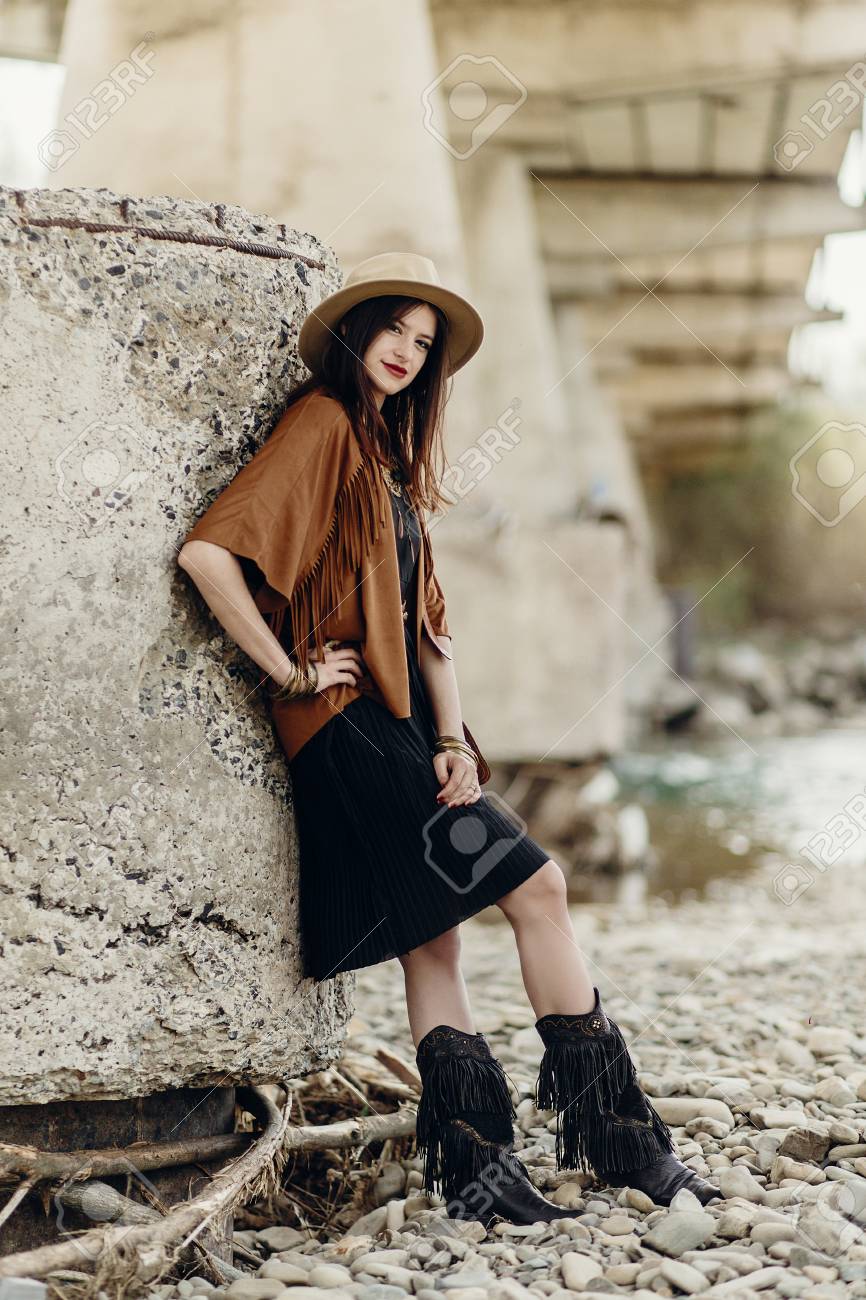 bottes hippie femme