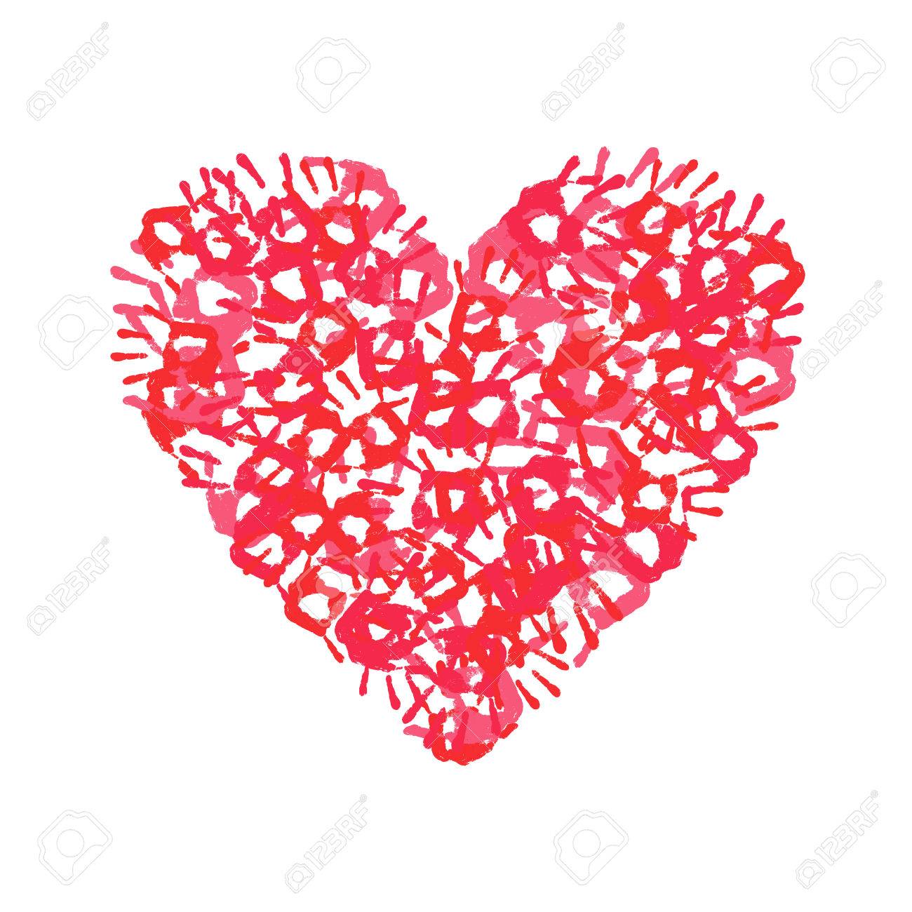 C Ur Main Imprimer Coeur Sur Fond Blanc Icone De Coeur Impression A La Main Multicolore Illustration Vectorielle Clip Art Libres De Droits Vecteurs Et Illustration Image C Ur Main Imprimer Coeur Sur Fond Blanc Icone De Coeur Impression A La Main Multicolore Illustration Vectorielle Clip Art Libres De Droits Vecteurs Et Illustration Image