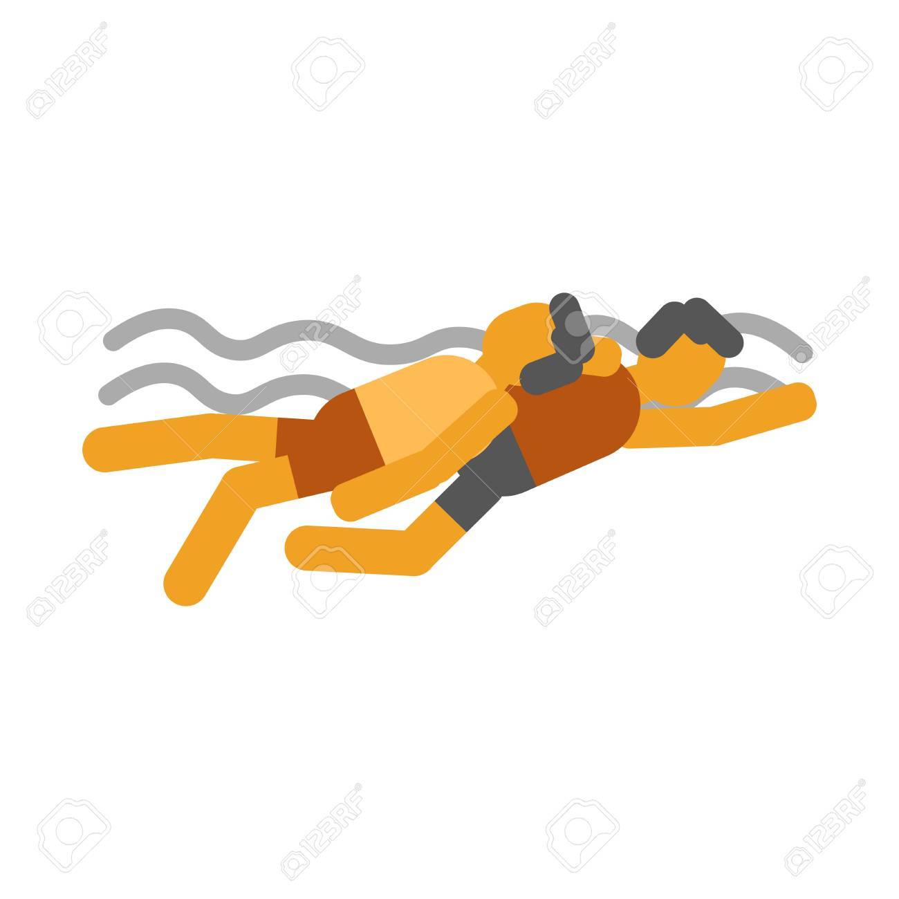 Swimmer saves drowning man icon symbols vector illustration - 76540153 Swimmer saves drowning man icon symbols vector illustration - 76540153