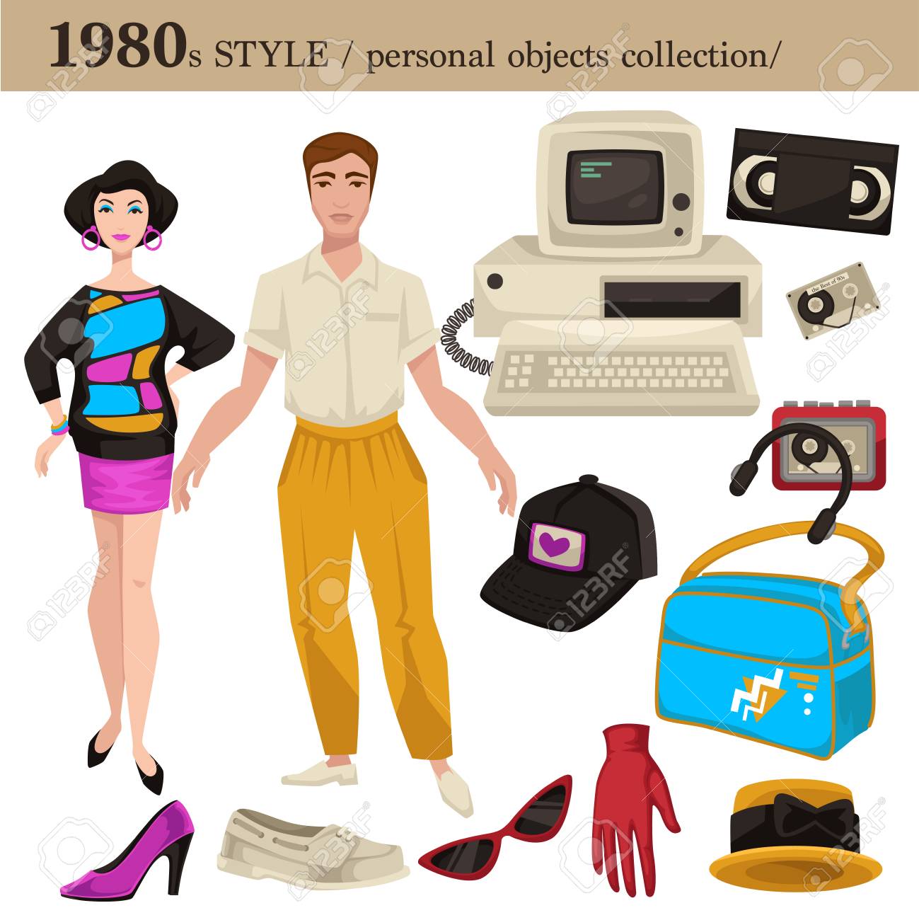 1980 dressing style