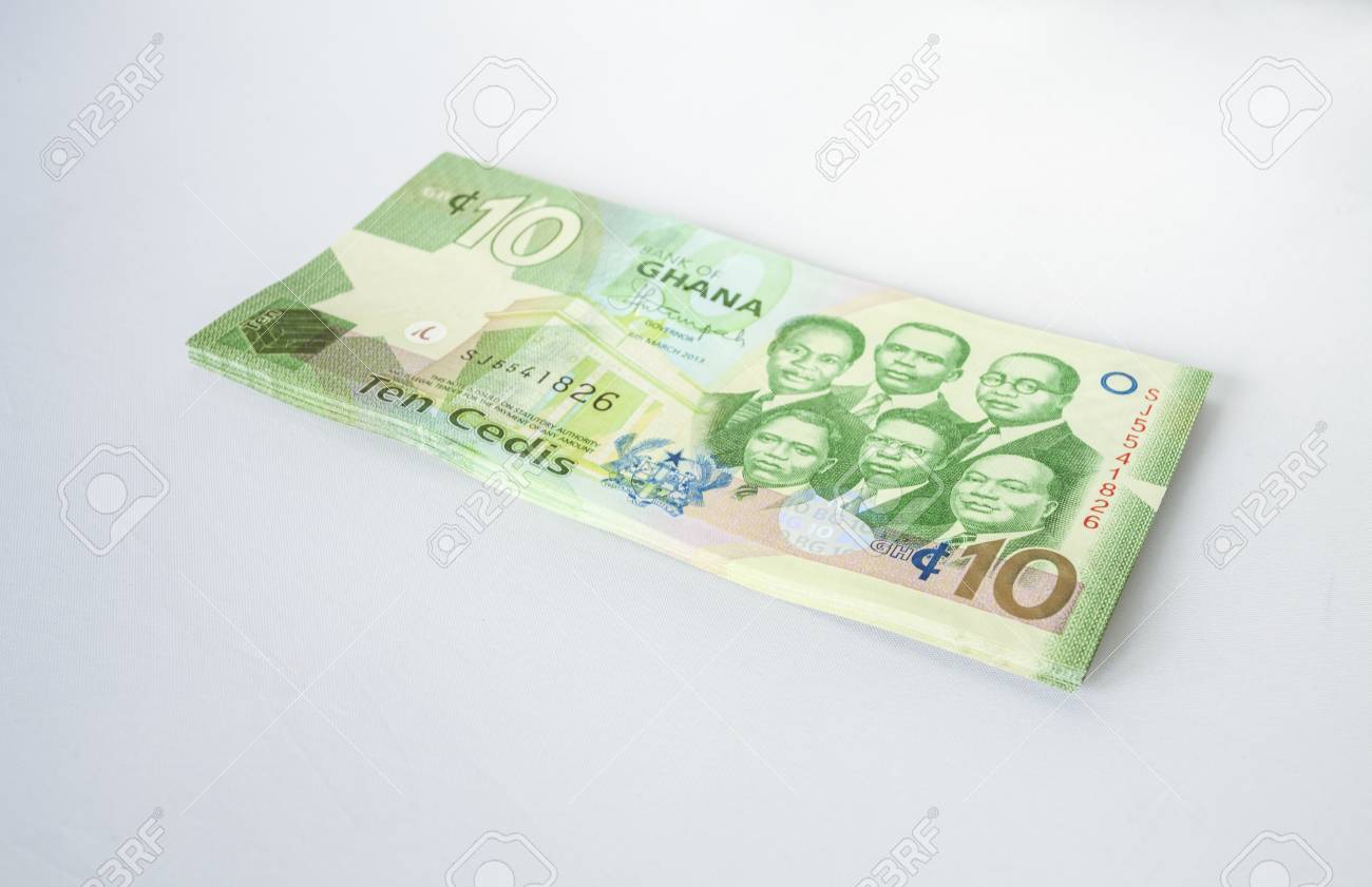 ガーナの通貨 ガーナセディ の写真素材 画像素材 Image
